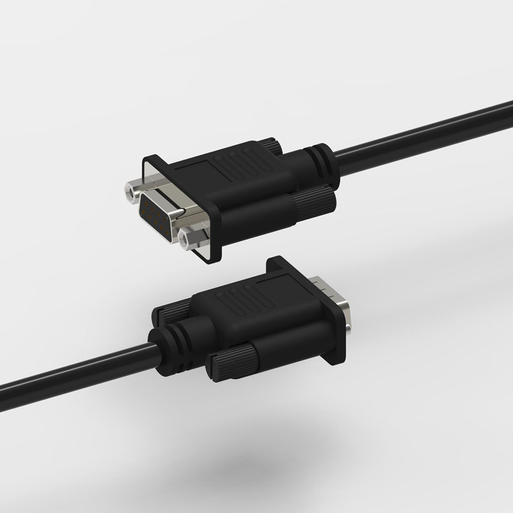DB9 Male to Female Extension Cable