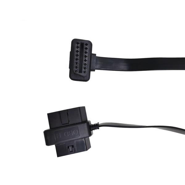 OBD II male and female T type connector to OBD female Cable