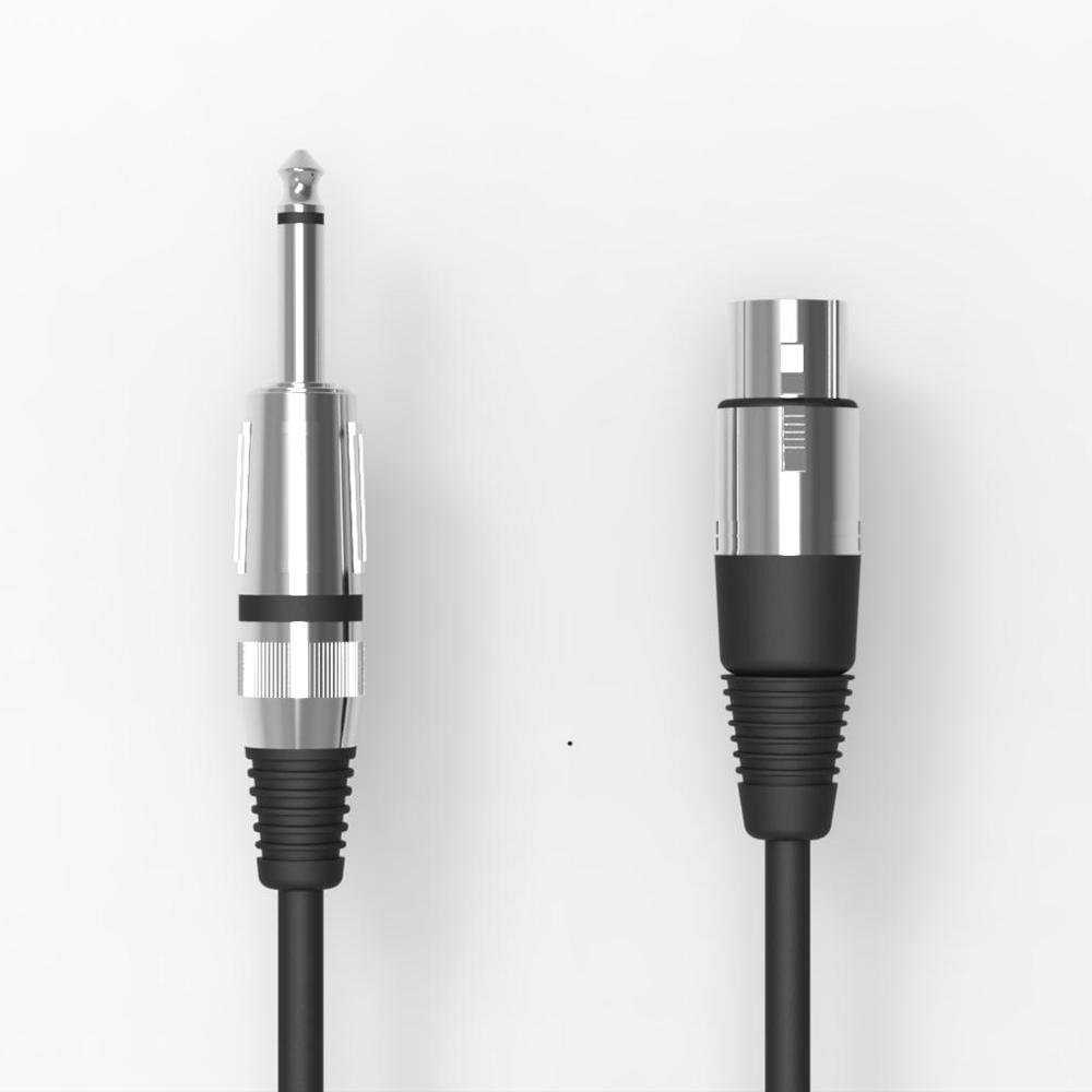 TS 6.5mm to XLR female cable