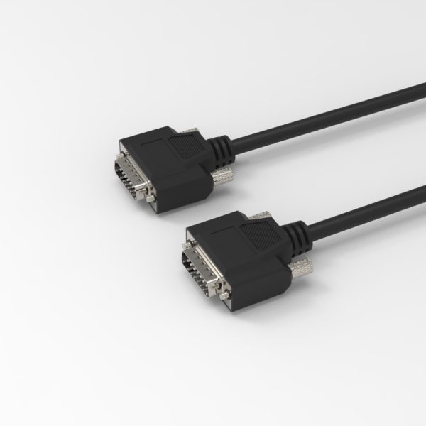 d-sub cable db15 db 15pin male to male